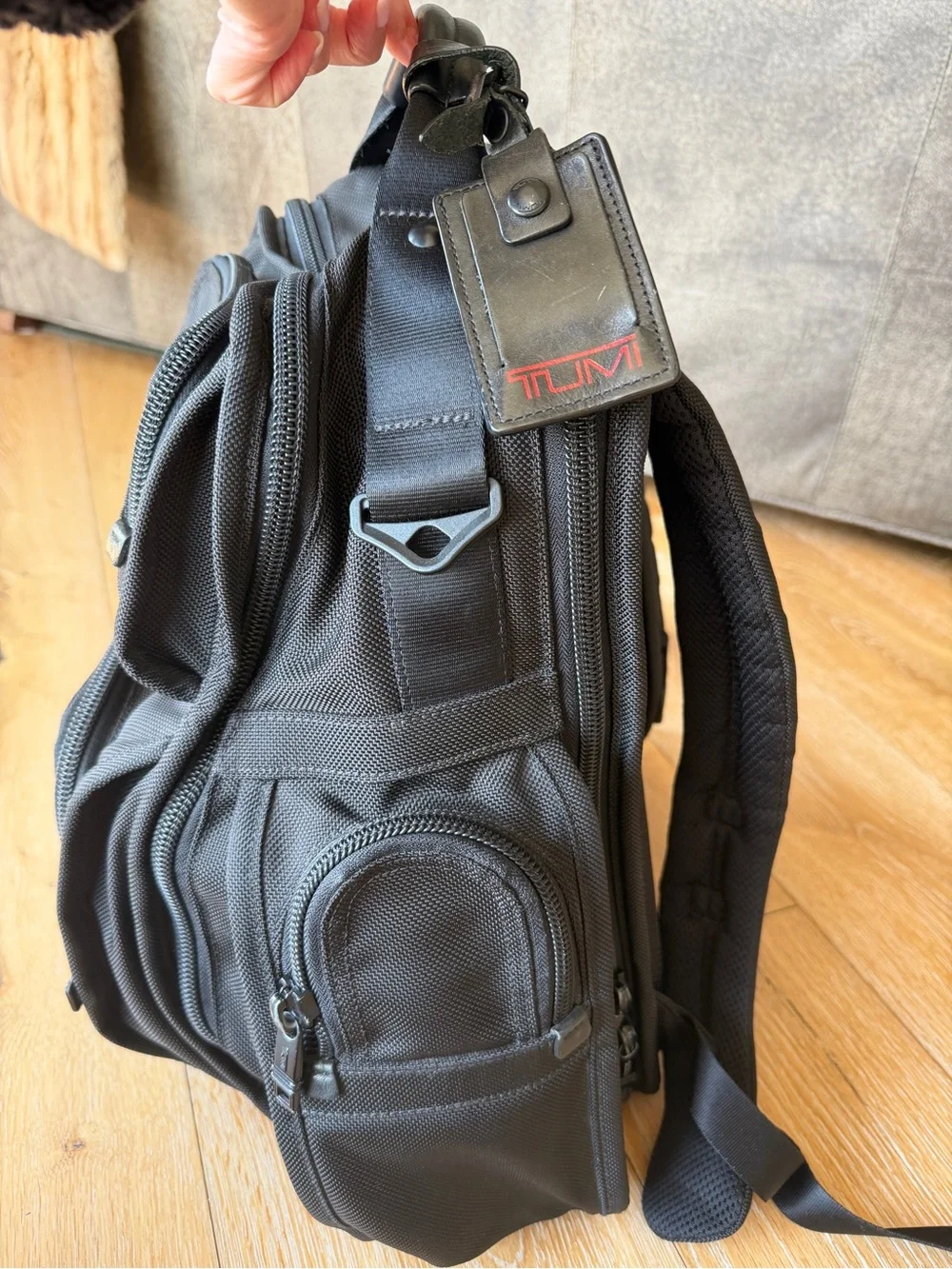 Tumi durable backpack